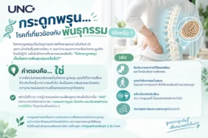 กระดูกพรุน…โรคที่เกี่ยวข้องกับพันธุกรรม จริงหรือ